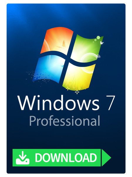 Windows 7 Professional 32 / 64 Bit - Download